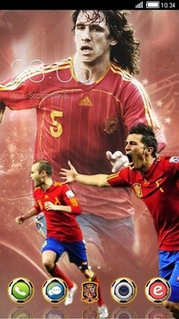 The Spanish team Theme截图