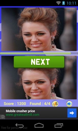 Miley Cyrus Spot Differences截图5