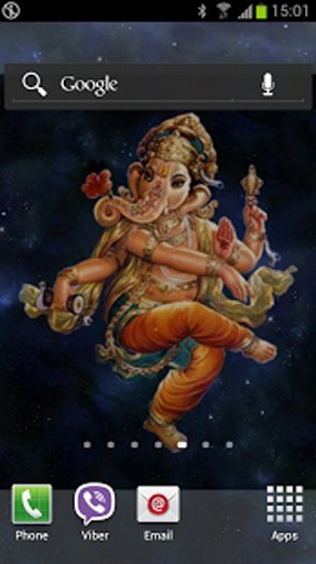 God Ganesh Live Wallpaper截图2