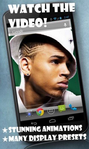 Chris Brown live wallpaper截图5