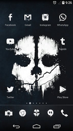 Ghosts Theme截图9