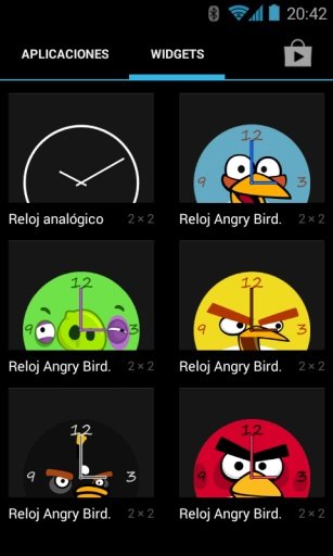 Angry Birds Black Clock截图2