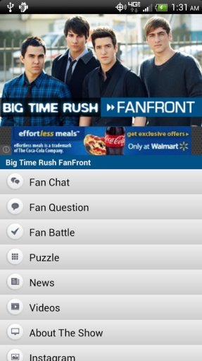 Big Time Rush FanFront截图4