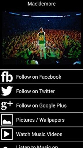 Macklemore Fan App and More截图6