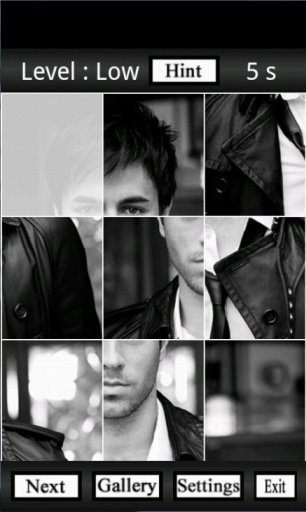 Enrique Iglesias Puzzle Slider截图4