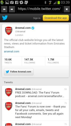 Fc Arsenal News截图2