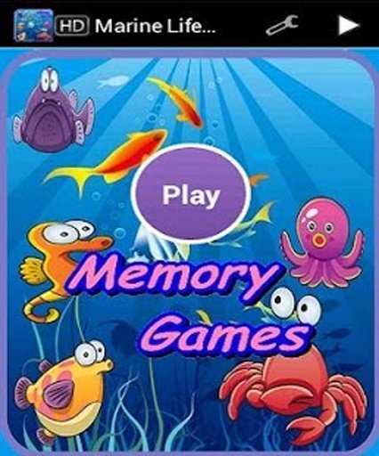 Marine Life Memory Games截图6