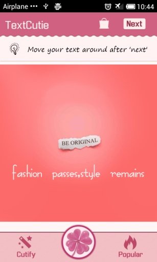 Fashion Font TextCutie截图4