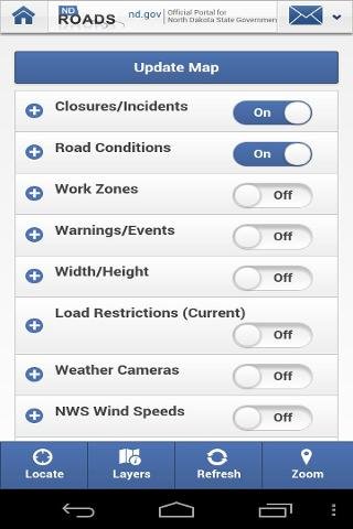 NDDOT Road Conditions截图3