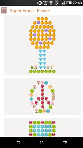 Flowers Super Emoji截图1