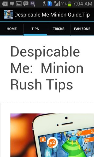 Despicable Me Minion Guide,Tip截图4