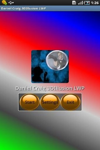 Daniel Craig 3D Illusion LWP截图3