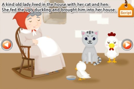 UGLY DUCKLING♥kid's book FREE截图11