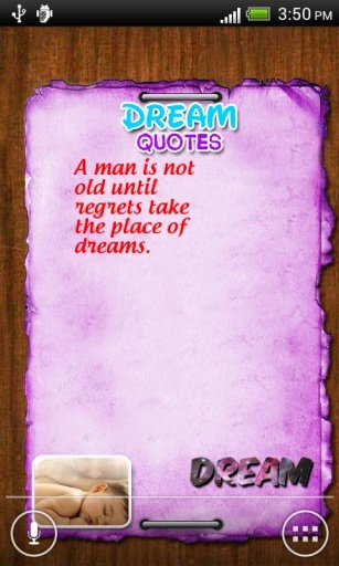 Dream Quotes Live Wallpaper截图7