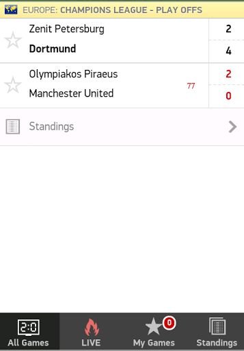 Soccer Results截图1