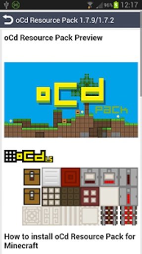 Resource Packs Minecraft PC截图2