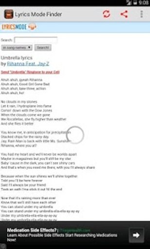 Lyrics Mode Finder截图2