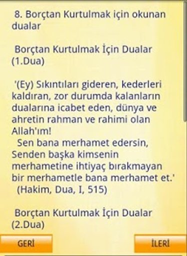 Dualar Allah'a Sığınma截图7