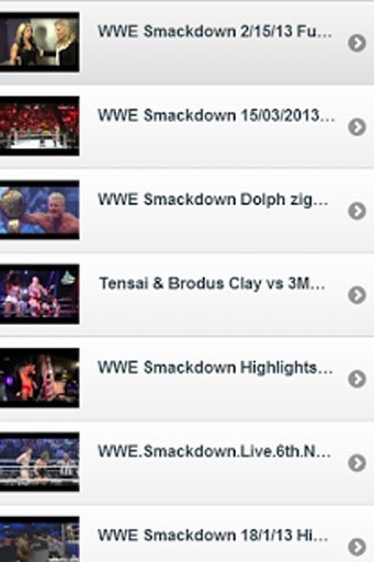 WWE Smackdown Videos截图3