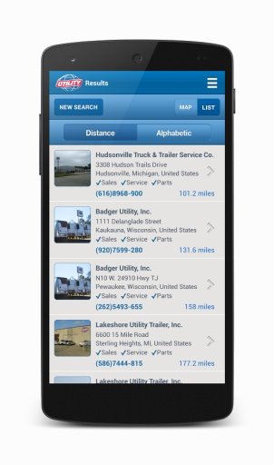 Utility Trailer Dealer Locator截图11