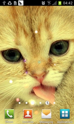 Dream Cat LiveWallPaper FREE截图3