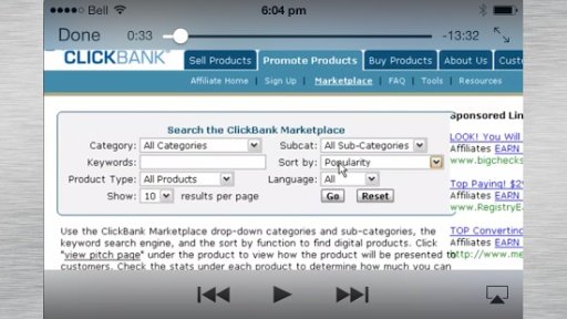 Clickbank的利润的秘密免费截图2