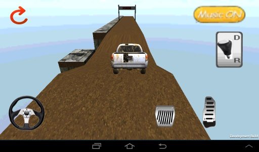 Mountain Hill Climb Racing 3D截图1