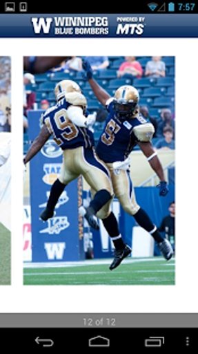 Official Wpg Blue Bomber App截图2