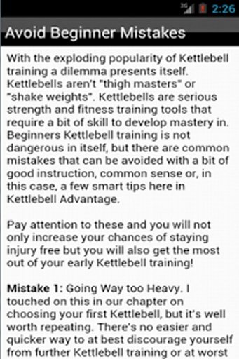 Kettlebell Training - Workout截图5