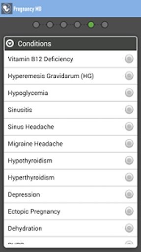 Pregnancy Symptom Checker Lite截图5