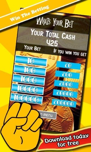 Money Finger Lover : Gambling截图1