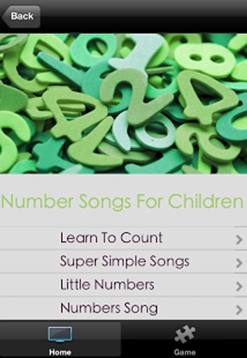 Number Songs For Children截图4