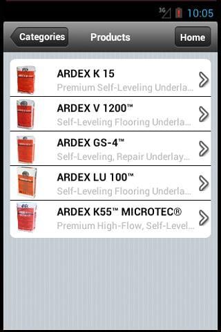 ARDEX Americas Product Calc.截图2