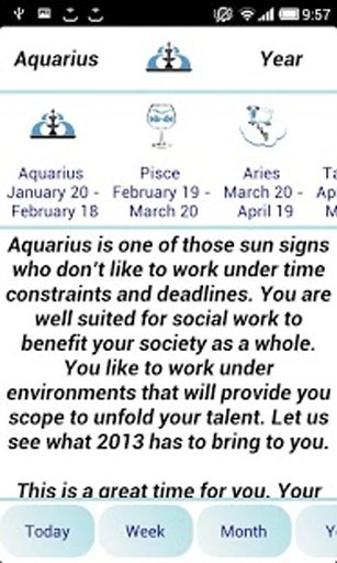 Career Horoscope截图2