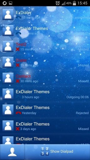 ExDialer蓝色辉光截图4