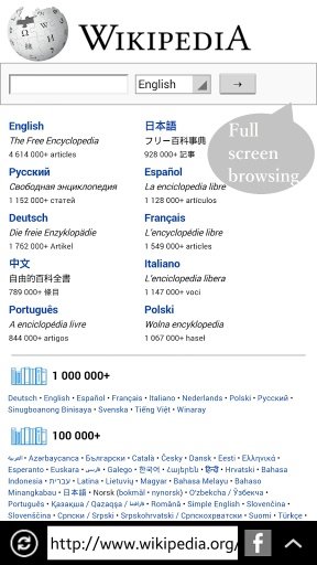 Windows 10 (style) browser截图3