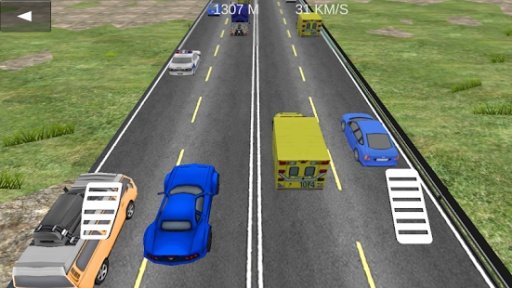 Crazy Traffic Racer截图2