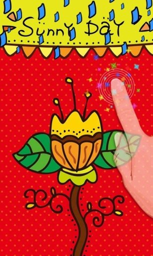 Cartoon Flower Live Wallpaper截图3