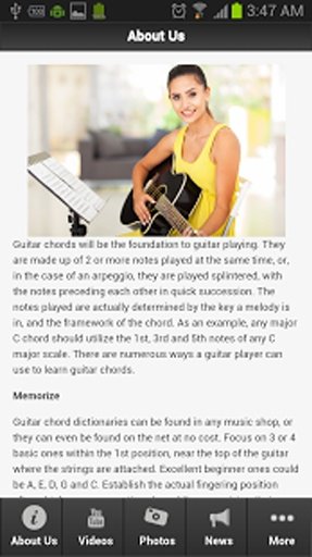 learning guitar chords截图2