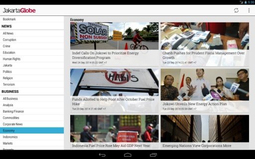 Jakarta Globe Touch截图2