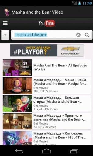 Masha and the Bear Video截图6