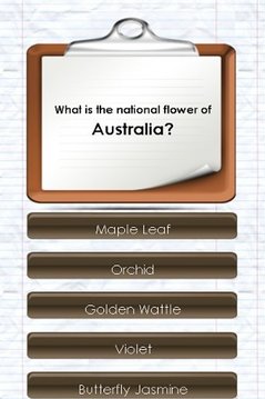 National Flower Quiz截图