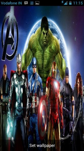 Avenger Live Wallpaper截图5