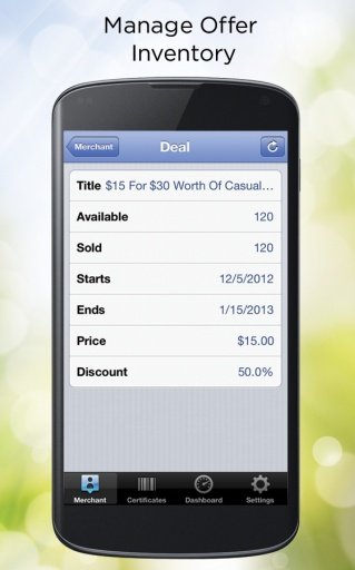 DoubleTake Offers Merchant App截图5