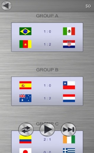 World Cup 2014 Simulation Game截图10