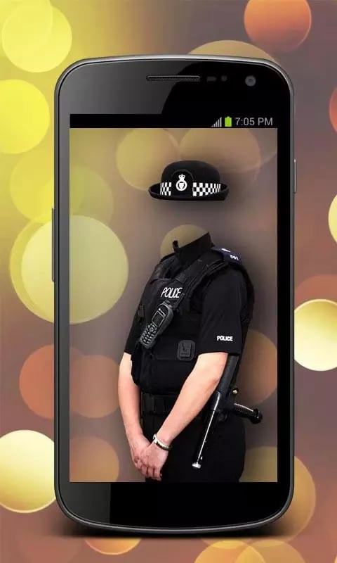 Police Suit Camera Photo Maker截图3