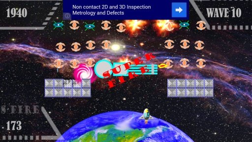 Space invader Defense Force截图6