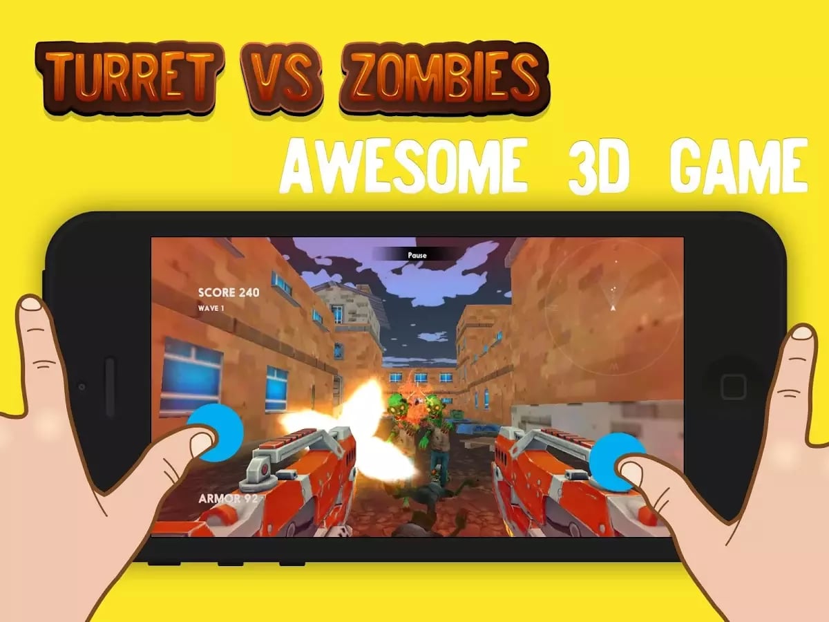 Guns Vs Zombies 3D截图6