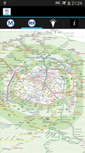 Metro Map Paris截图7