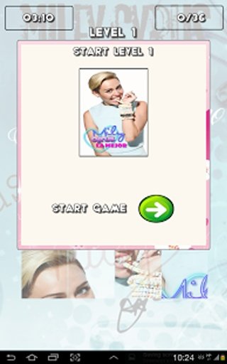 Miley Cyrus Puzzle HD截图1